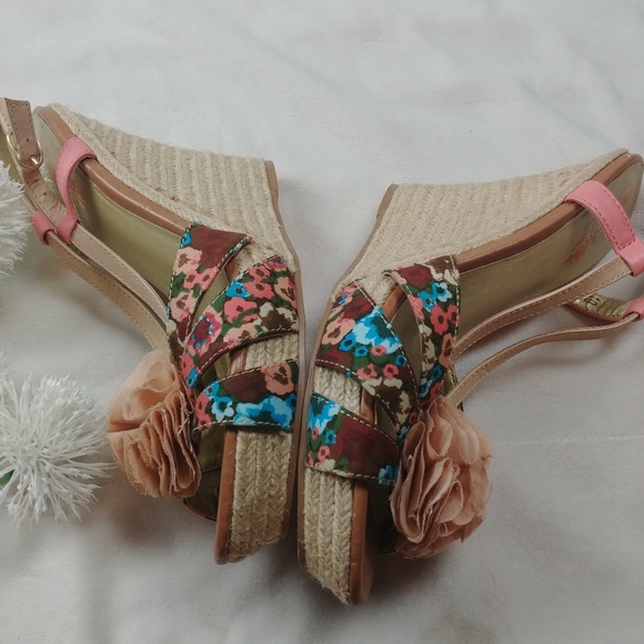 Seychelles Rogers Fabric Sandal Slingback Espadril - Picture 4 of 5